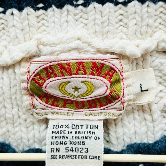 70’s - 80’s Vintage Banana Republic Sweater - Picture 4 of 16